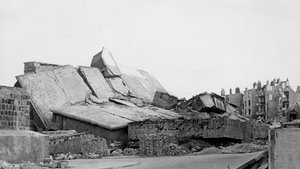 Überreste eines U-Boot-Bunkers, Kiel, Deutschland, ca. 1945-1965 von Unbekannt