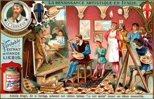 Renaissance-Kunst in Italien: Antonio Allegri, ca. 1900