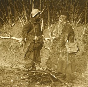Rückkehr aus Verdun, Nordfrankreich, um 1914-1918 von Unbekannt