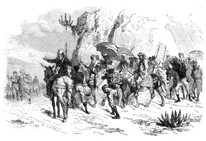 Rückkehr der abessinischen Gefangenen, ca. 1880