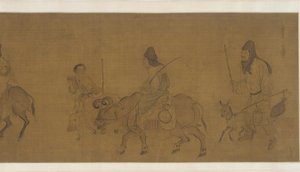 Heimkehr nach der Ernte, möglicherweise Ming-Dynastie, 17. Jahrhundert