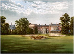 Rhydd Court, Worcestershire, Heimat von Baronet Lechmere, ca. 1880 von Unbekannt