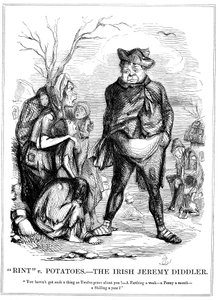 Rint v Potatoes - Der irische Jeremy Diddler, 1845