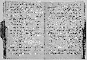 Risikobuch von Mr. John Janson von Unbekannt