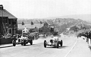 Straßenrennen auf der Isle of Man, 1937 von Unbekannt