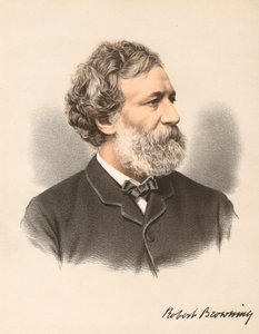 Robert Browning, englischer Dichter und Dramatiker, ca. 1880
