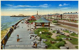 Felsenpromenade, Blackpool, Lancashire, ca. 1940