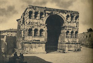 Rom - Bogen des Janus Quadrifrons im Forum Boarium von Unbekannt