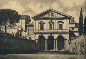 Rom - Basilika von S. Sebastian an der Via Appia, 1910 von Unbekannt