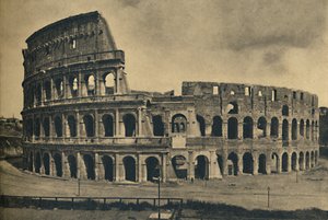 Rom - Flavisches Amphitheater bekannt als Kolosseum, 1910