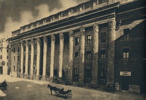 Rom - Piazza di Pietra, 1910
