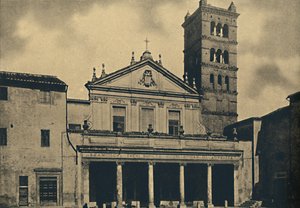 Rom - St. Caecilias Kirche, 1910 von Unbekannt