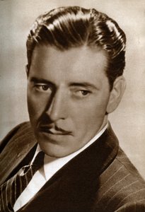 Ronald Colman, englischer Schauspieler, 1933