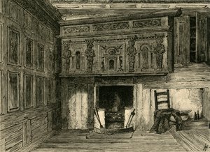 Zimmer eines Hauses in Fulwoods Rents nach Archer, ca. 1872 von Unbekannt