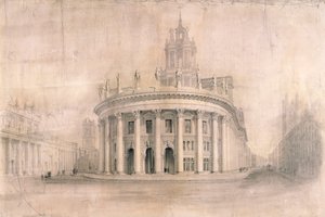 Royal Exchange, London, 1838 von Unbekannt