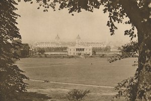 Royal Naval College in Greenwich, ehemals ein Krankenhaus für behinderte Seeleute