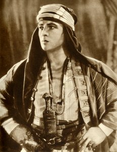 Rudolph Valentino in Der Scheich, 1921, 1935