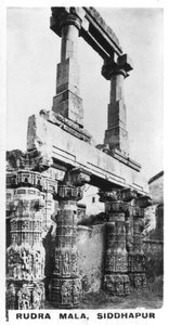 Rudra Mala, Siddhapur, Indien, um 1925
