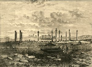 Ruinen von Persepolis, 1890 von Unbekannt