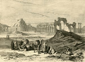 Ruinen von Palmyra, 1890 von Unbekannt