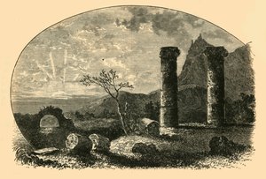 Ruinen des Tempels der Kybele in Sardes, 1890