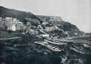 Runswick - Das Dorf auf den Klippen, 1895 von Unbekannt