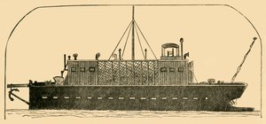 Russisches Sträflingsschiff, 1881 von Unbekannt