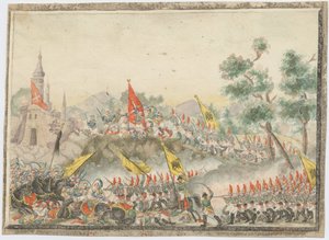 Russische Armee erobert die Festung Ismail, 1790, 1829