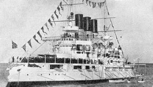 Russisches Schlachtschiff Retvisan, Russisch-Japanischer Krieg, 1904-5