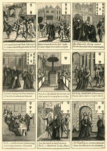 Sacheverell-Karten, um 1872 von Unbekannt