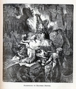 Opferung an heidnische Gottheiten, 1882