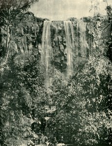 Sailors Creek Wasserfälle, Daylesford, 1901 von Unbekannt