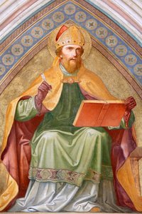 Heiliger Augustinus - Klosterneuburg Abtei, Wien, Österreich von Unbekannt