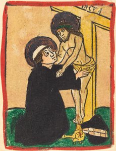 Heiliger Bernhard von Clairvaux, ca. 1470-1475 von Unbekannt