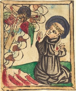 Heiliger Franz von Assisi, 1450-1470 von Unbekannt