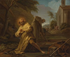 Sankt Hymer in der Einsamkeit, ca. 1735