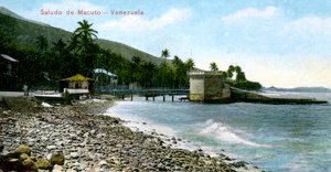 Gruß von Macuto, Venezuela, 1909 von Unbekannt