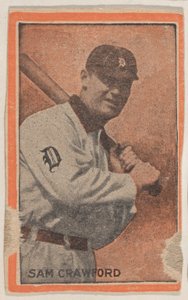Sam Crawford, aus der Baseball Players Serie W500 Orange Borders von Unbekannt