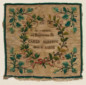 Stickmustertuch, 1800er Jahre