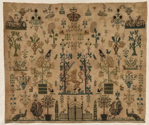 Stickmusterfragment, 1813