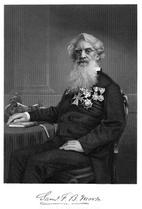 Samuel Finley Breese Morse, amerikanischer Künstler und Erfinder, 1872 von Unbekannt