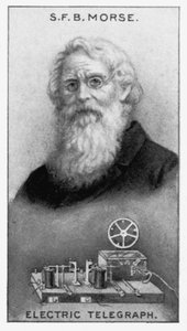 Samuel Finley Breese Morse, amerikanischer Erfinder, 1934
