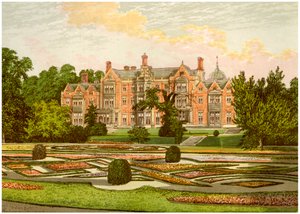 Sandringham, Norfolk, Heim des Prinzen von Wales, ca. 1880 von Unbekannt