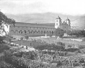 Santa Barbara Mission, Kalifornien, USA