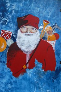Weihnachtsmann, Paris, Frankreich von Unbekannt