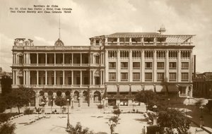Santiago de Cuba - San Carlos Gesellschaft und Casa Granda Hotel, ca. 1920er Jahre von Unbekannt