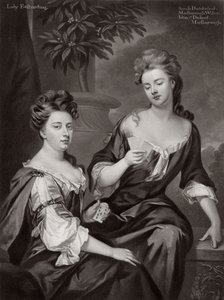 Sarah, Herzogin von Marlborough, und Lady Fitzharding, um 1702 von Unbekannt