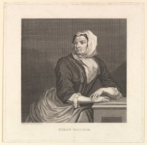 Sarah Malcolm, späte 18.-19. Jahrhundert von Unbekannt