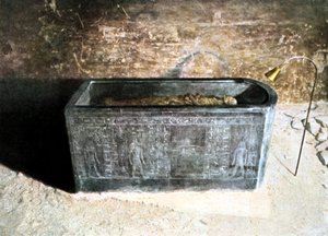 Sarkophag von Amenhotep II., altägyptisch, 18. Dynastie, 1400 v. Chr.