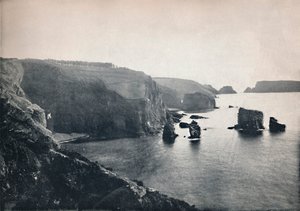 Sark - Les Autelets Felsen, 1895